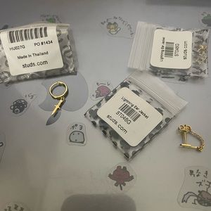 3 “Studs” Earrings